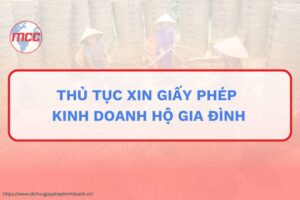 xin giấy phép kinh doanh hộ gia đình