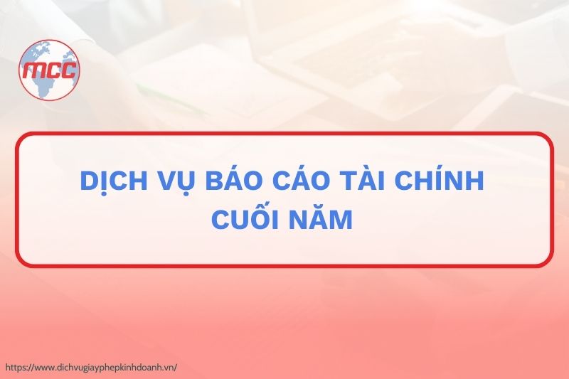 dịch vụ báo cáo tài chính