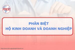 hộ kinh doanh và doanh nghiệp