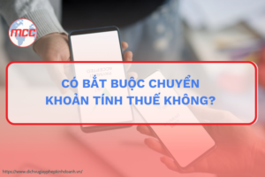 chuyển khoản tính thuế
