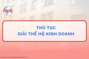 giải thể hộ kinh doanh