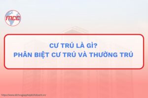 cư trú là gì