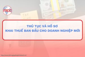 hồ sơ khai thuế ban đầu