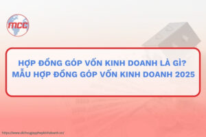 hợp đồng góp vốn kinh doanh